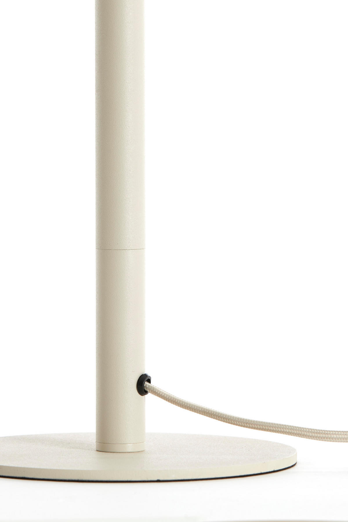 LAMPENFUSS Rodrigo Grau Ø18/37,5 cm - Grau, Metall (18/18/37.5cm) - Light & Living