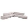 ECKSOFA Designer Corner MODENA stoff Poso, viele Farben Ecru - Ecru, Holzwerkstoff (285/285cm) - Kaiser Möbel