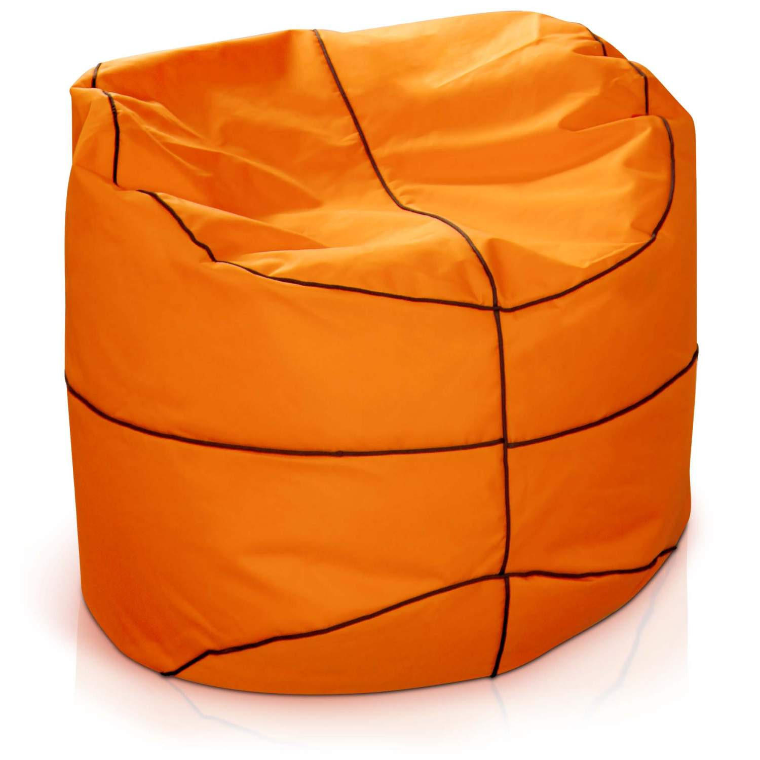 GAMING-SITZSACK Basketball 90cm - 250L - Orange, Textil (90/90/90cm) - Green Bean