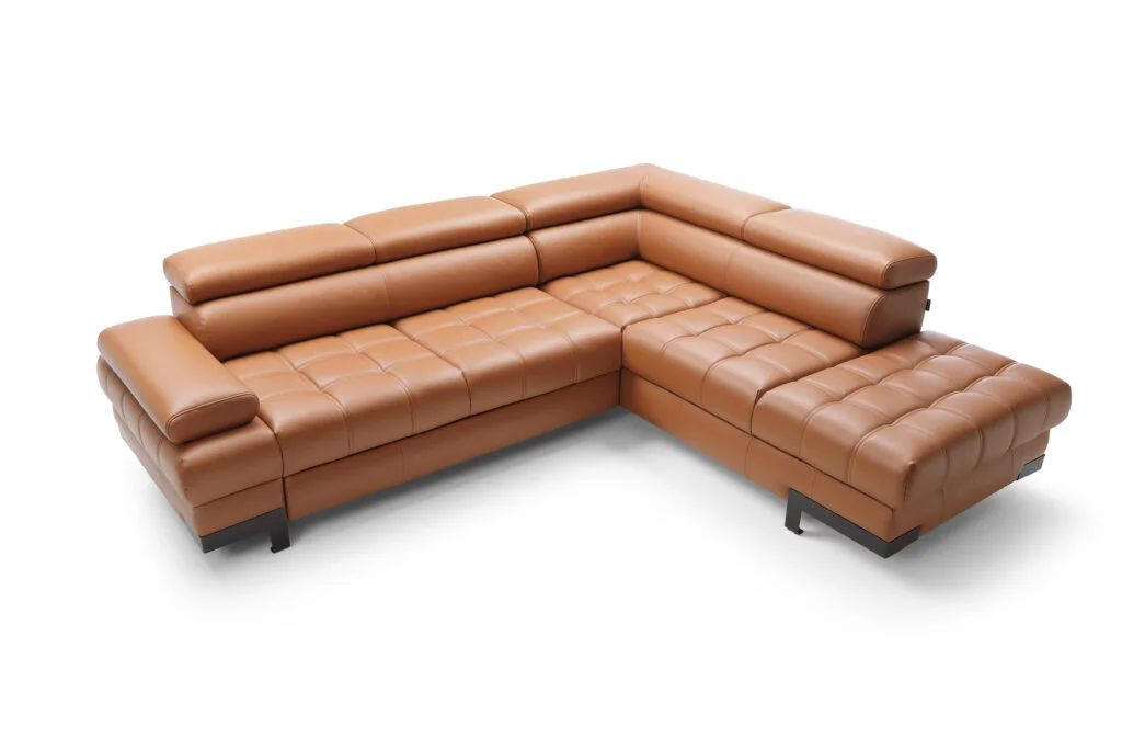 Ugaona kožna garnitura SELVA - izloženi primerak