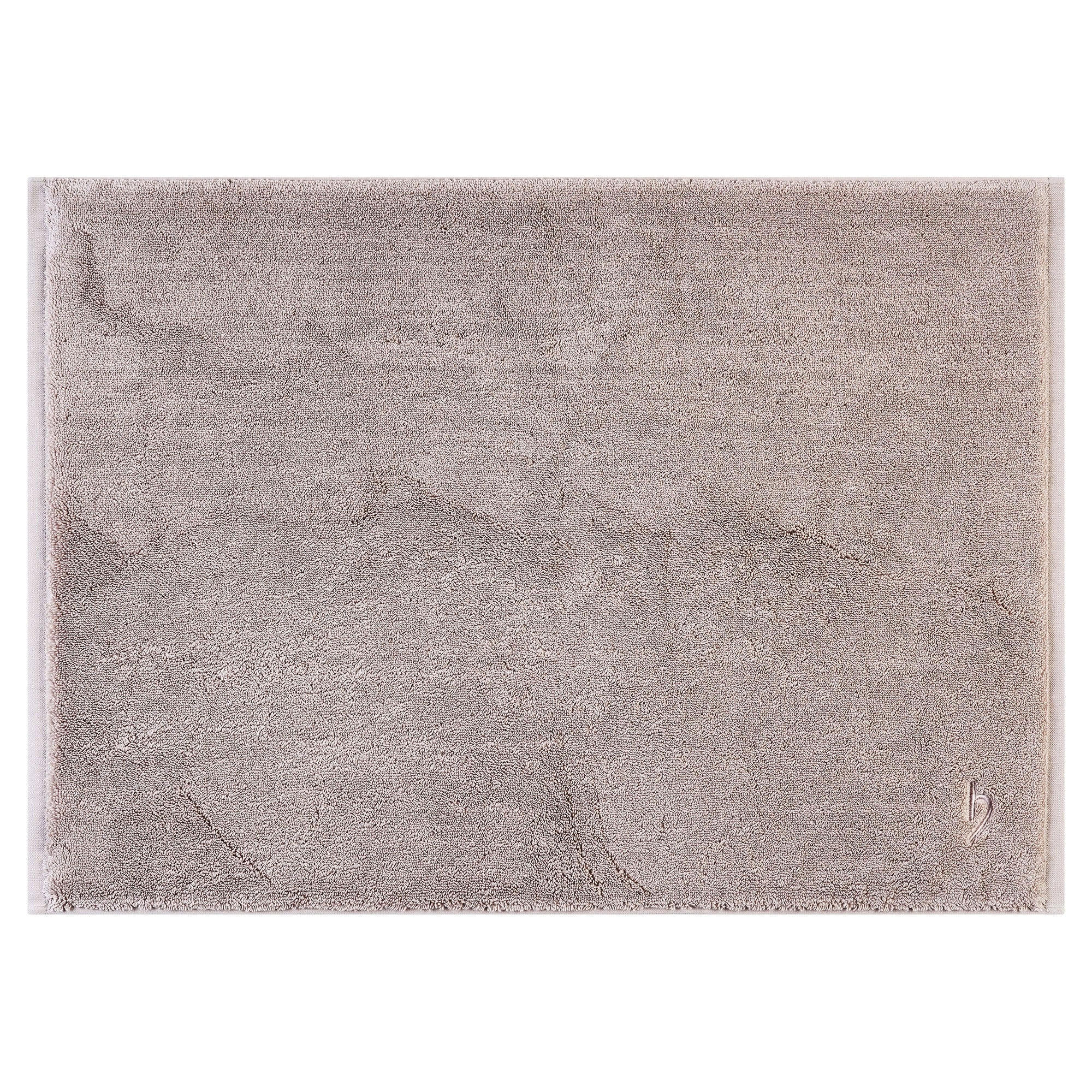 BADVORLEGER Pura Sandgrau - Sandfarben, Textil (50/70cm) - Herzbach Home