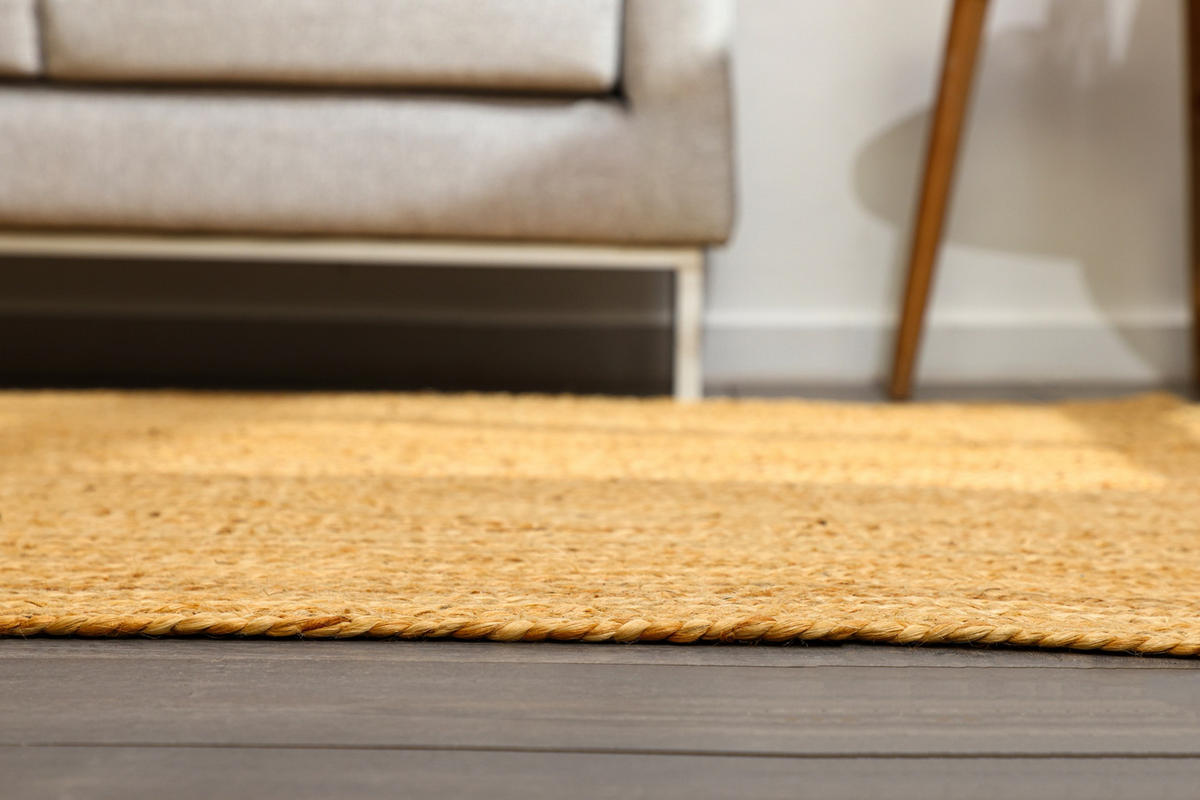 JUTETEPPICH Nitin natur 200/140 cm - Naturfarben, Naturmaterialien (140/200cm) - My-Rug