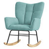SCHAUKELSESSEL - Mintgrün, Metall (88/95/69cm) - ML-DESIGN