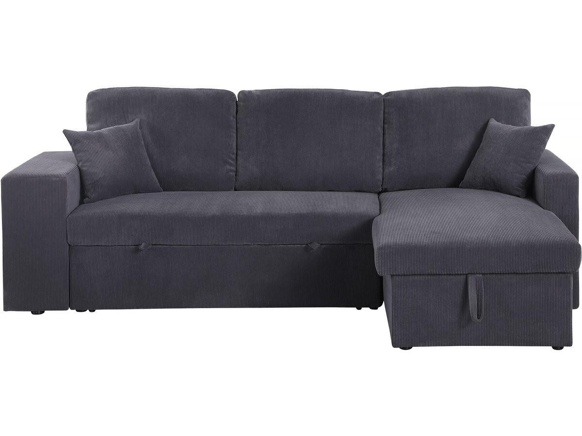 ECKSOFA axel Grau - Grau, Textil (146/233cm) - Habitat Garten