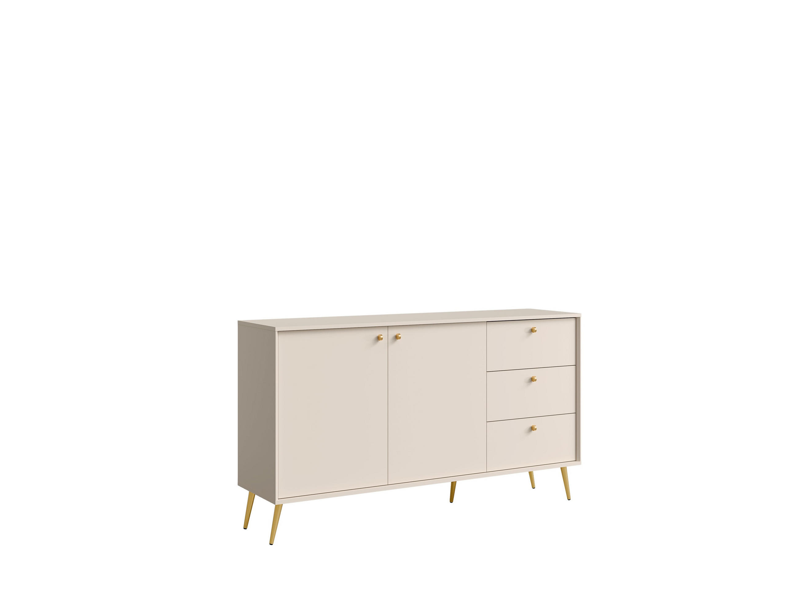KOMMODE Wüstensand 156/89/41 - Beige, Holzwerkstoff (156/89/41cm) - RAUMHIRSCH FURNITURE