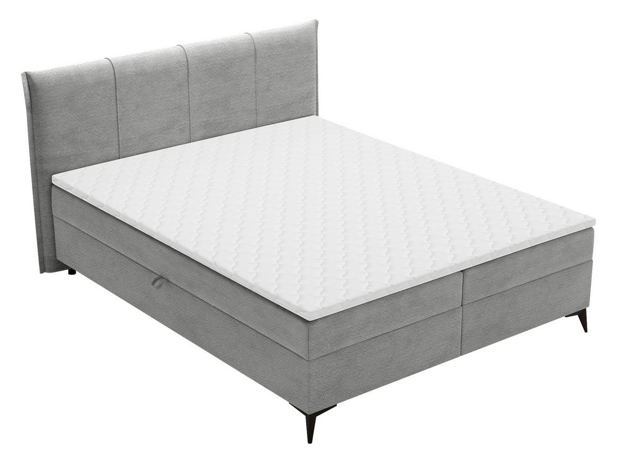 BOXBETT Eco Bis - H3 - Schwarz/Grau, Holz/Holzwerkstoff (180/200cm) - MIRJAN24