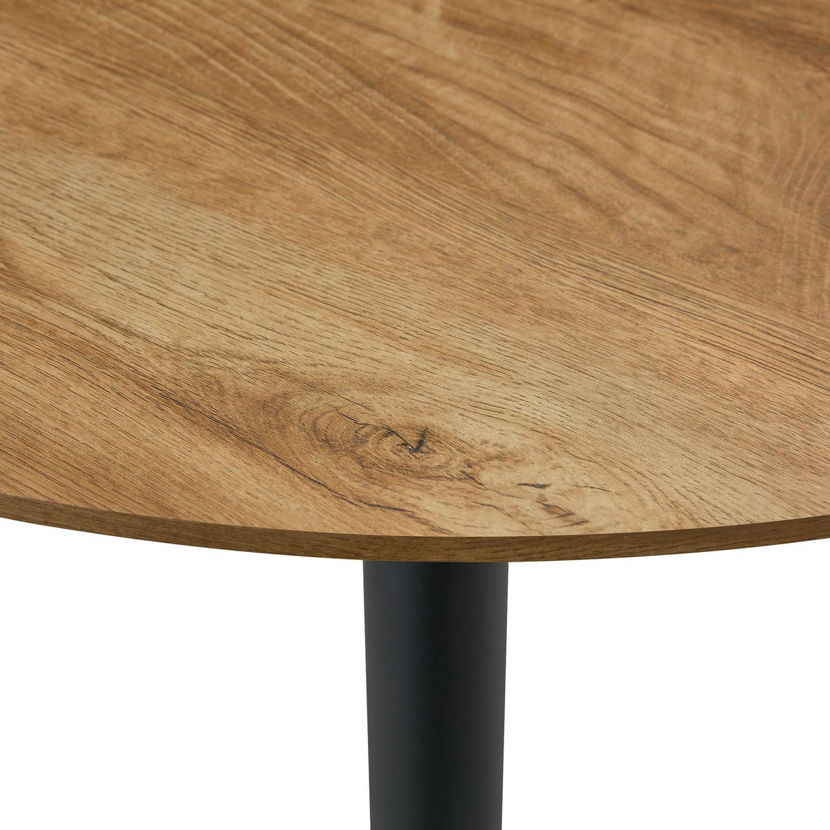 ESSTISCH NEVERS nussbaum - Nussbaumfarben, Holzwerkstoff (100/100/77cm) - IDIMEX