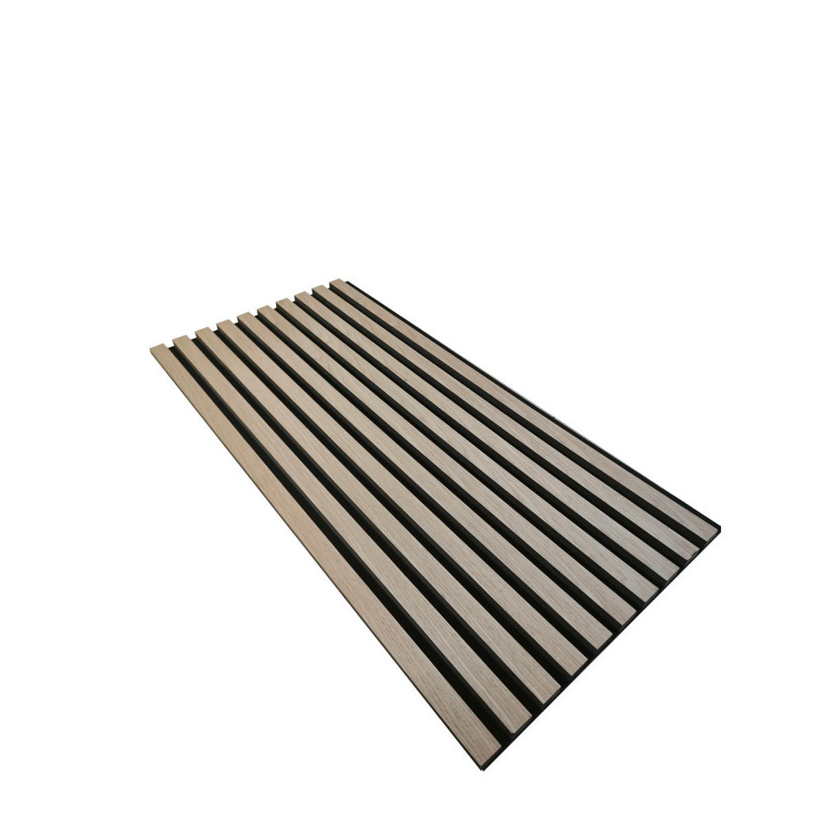 AKUSTIKPANEEL SONIC - Light Oak, 1 - Braun, Holzwerkstoff/Textil (40.5/80/2.2cm) - Home Deluxe