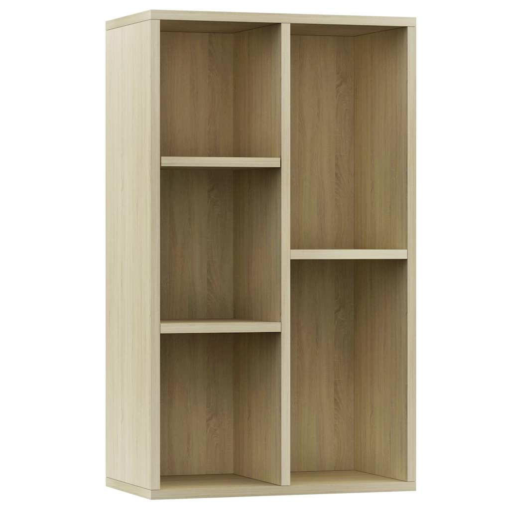vidaXL Sideboard Sonoma Eiche 50x80x25 cm