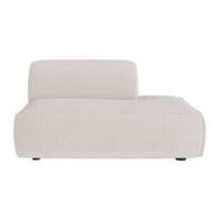 RECAMIERE ohne Schlaffunktion - 1 Person - stoff - beige Camilio - Beige, Textil (130/74/97cm) - Vente-Unique