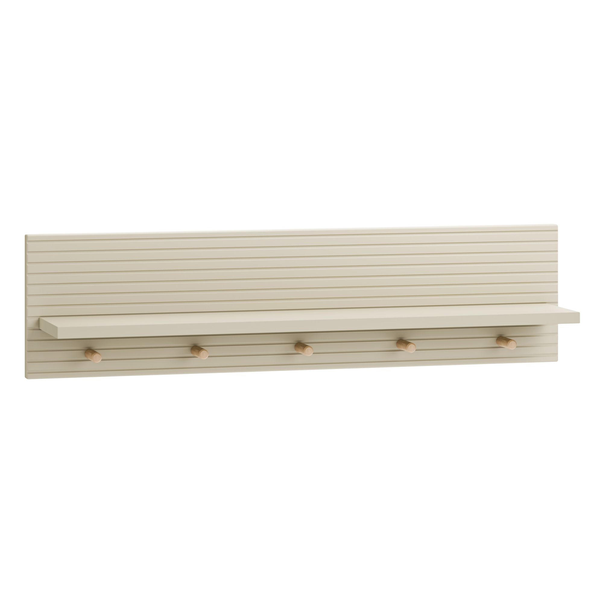 Konsimo® Kinder-Wandregal Beige 89x23x17 cm