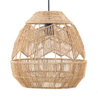 PENDELLEUCHTE - Baumwollstoff, 1-flammig - Braun, Textil (36/36/136cm) - home24