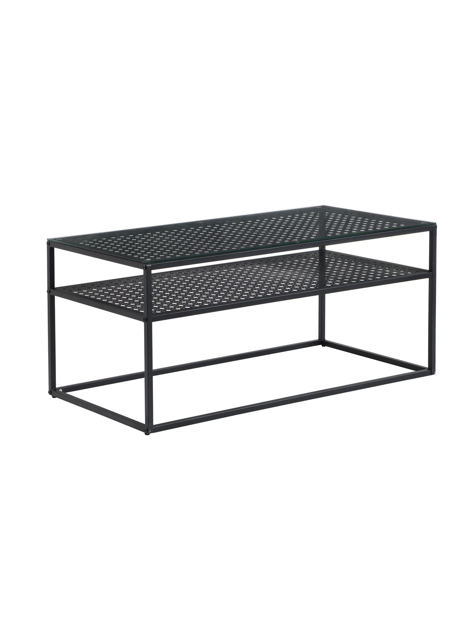Kadima Design Couchtisch Schwarz 100x45x50 cm
