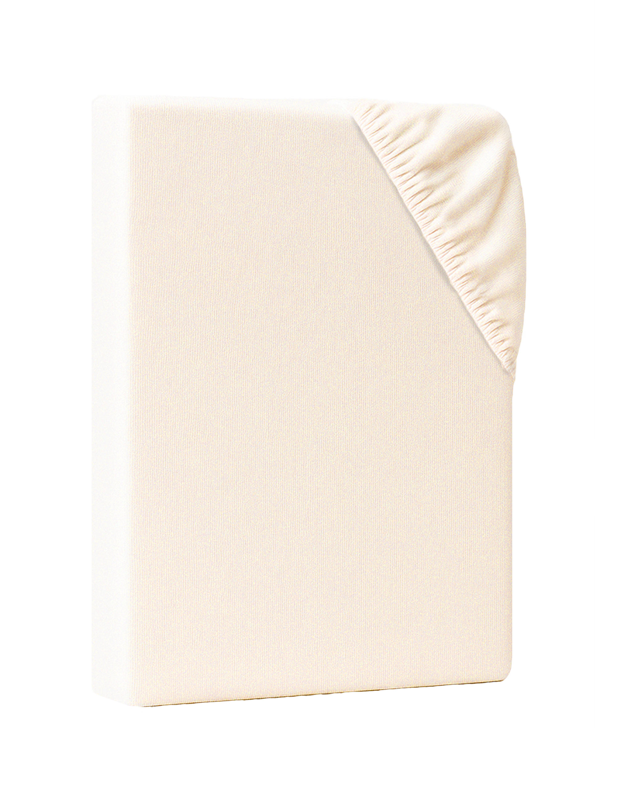 SPANNBETTLAKEN 70/190/25 cm Creme - Creme, Textil (70/190cm) - AM Qualitätsmatratzen