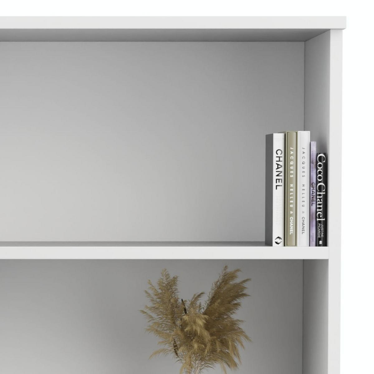BÜCHERREGAL Fondi - Weiß, Holzwerkstoff (40/116/90cm) - RAUMHIRSCH FURNITURE