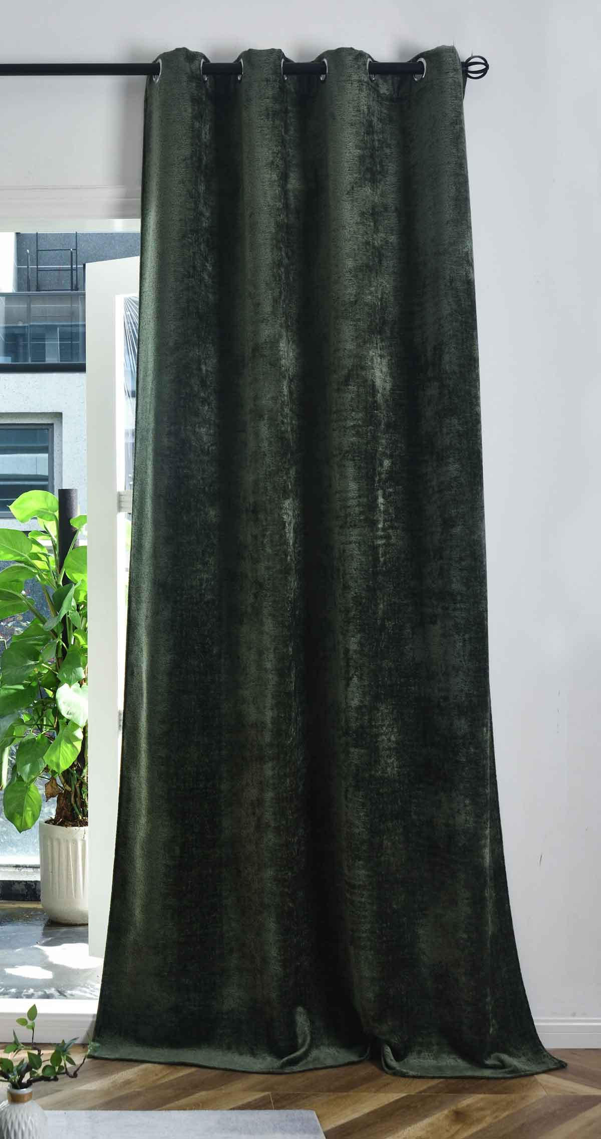 VORHANG NÜRNBERG HxB 245x135 cm Grün - Grün, Textil (135/245/245cm) - Gardinenbox
