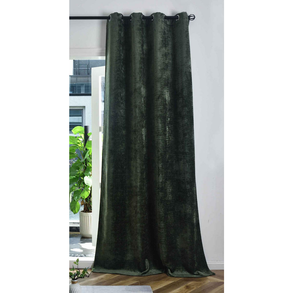 Thumbnail - Gardinenbox Vorhang, Grün, Textil, 135x245x245 cm, Oeko-Tex® Standard 100, Wohntextilien, Gardinen & Vorhänge, Fertiggar...