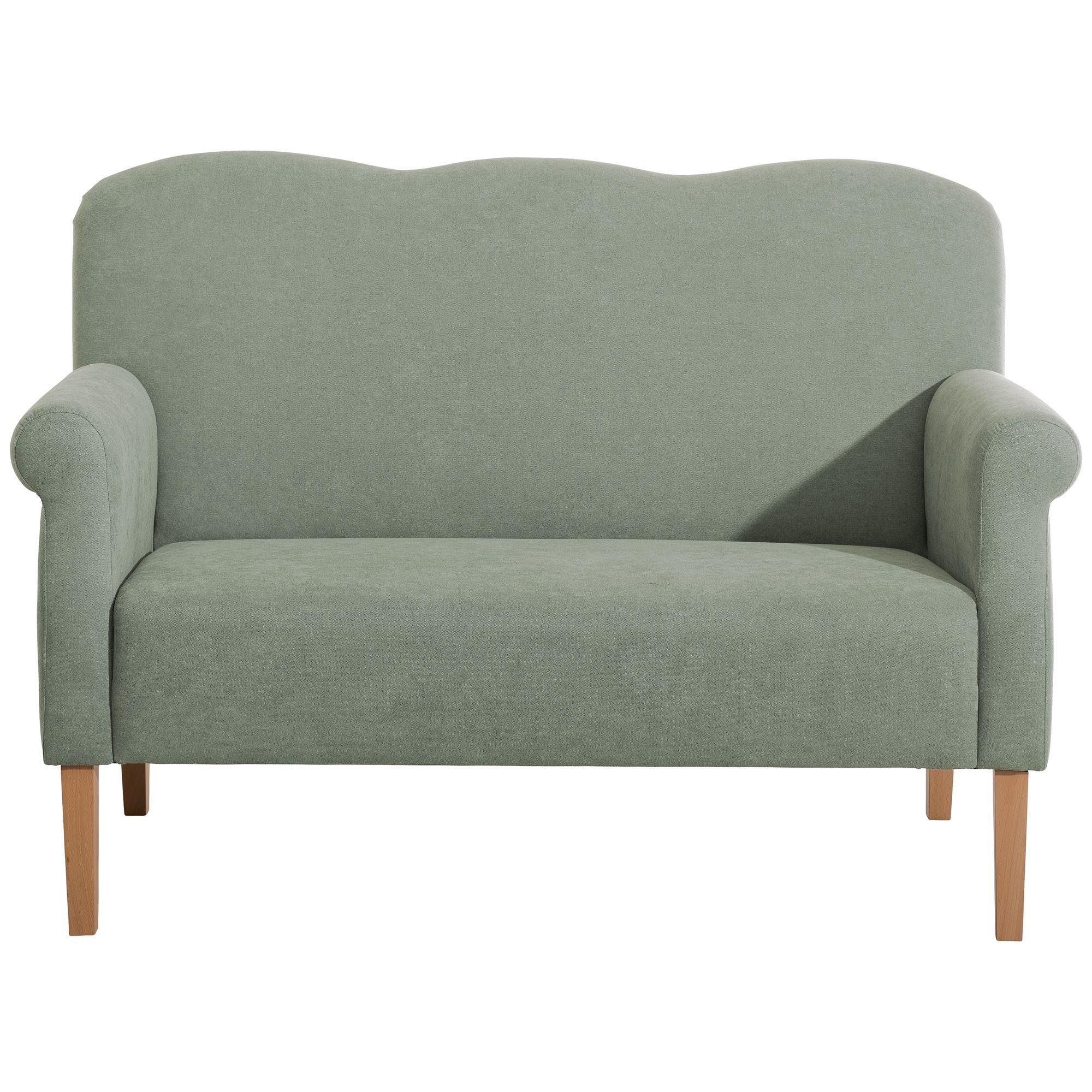 DININGSOFA Karin Flachgewebe hellgrün - Hellgrün, Kunststoff (84/103/147cm) - 58aufmkessel