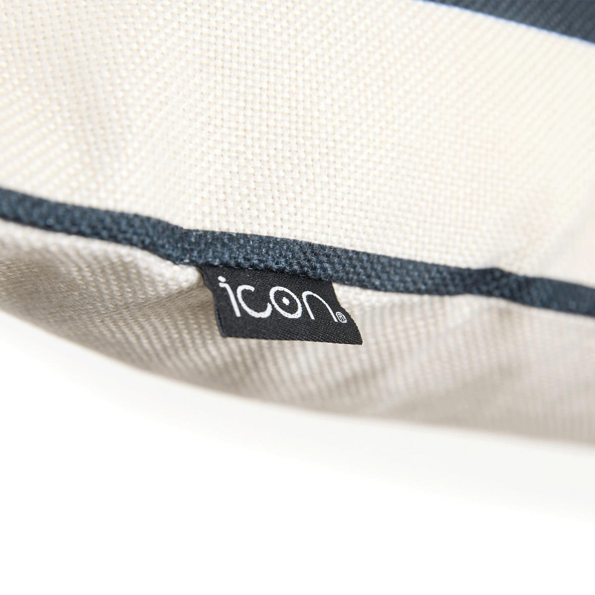 DEKOKISSEN 4er Set - Schwarz, Textil (43/43cm) - icon