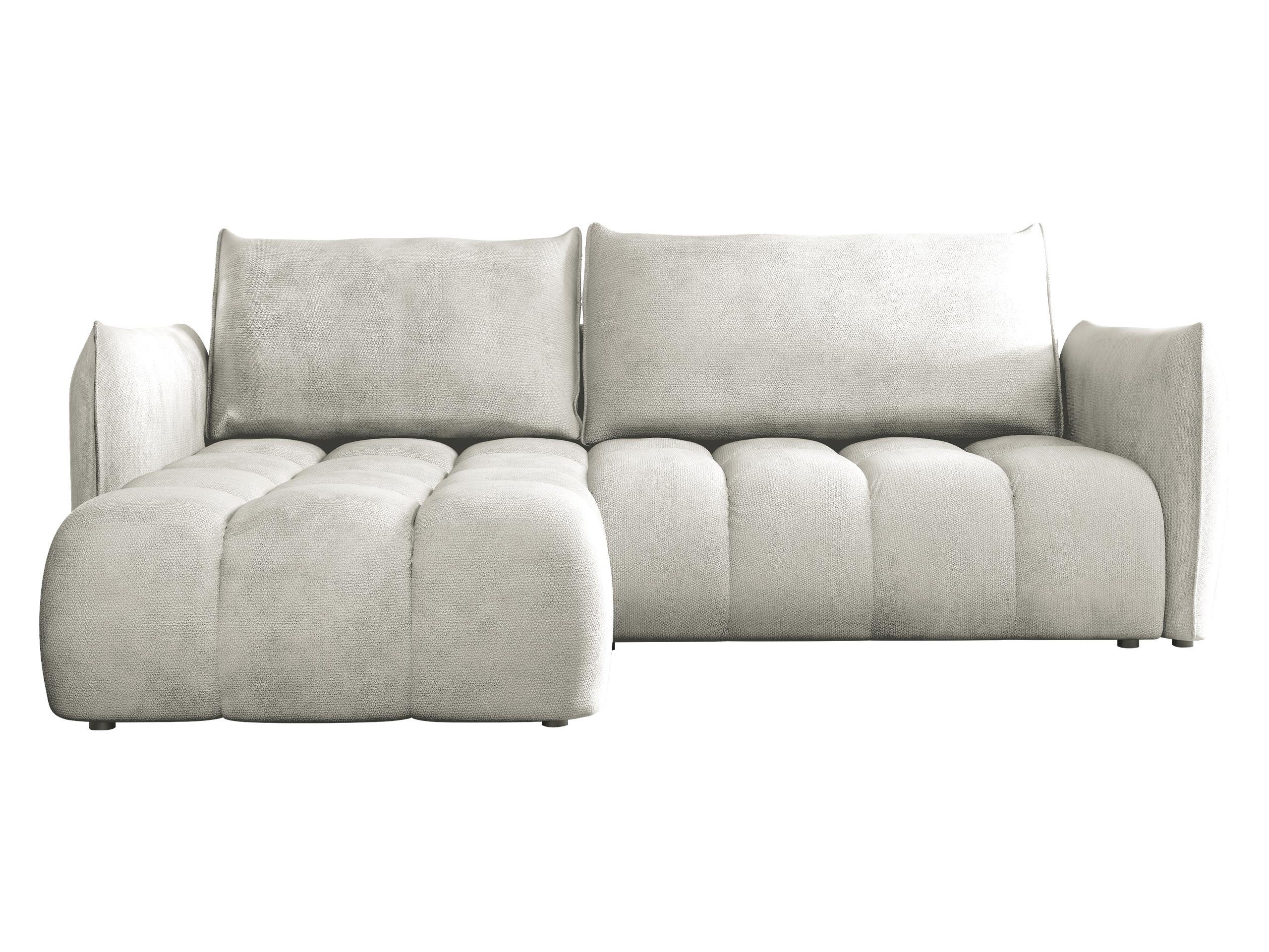 ECKSOFA Marsala, Seite: Links - Beige/Schwarz, Holz/Kunststoff (245/167cm) - MIRJAN24