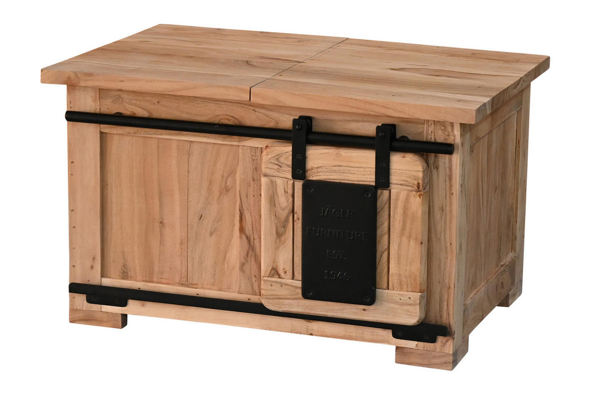 LOWBOARD LIBRO - Beige/Naturfarben, Holz (76/45/51cm) - SAM