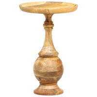 RUNDER Beistelltisch 43 x 43 x 66 cm - Braun, Holzwerkstoff (43/43/66cm) - furnicato