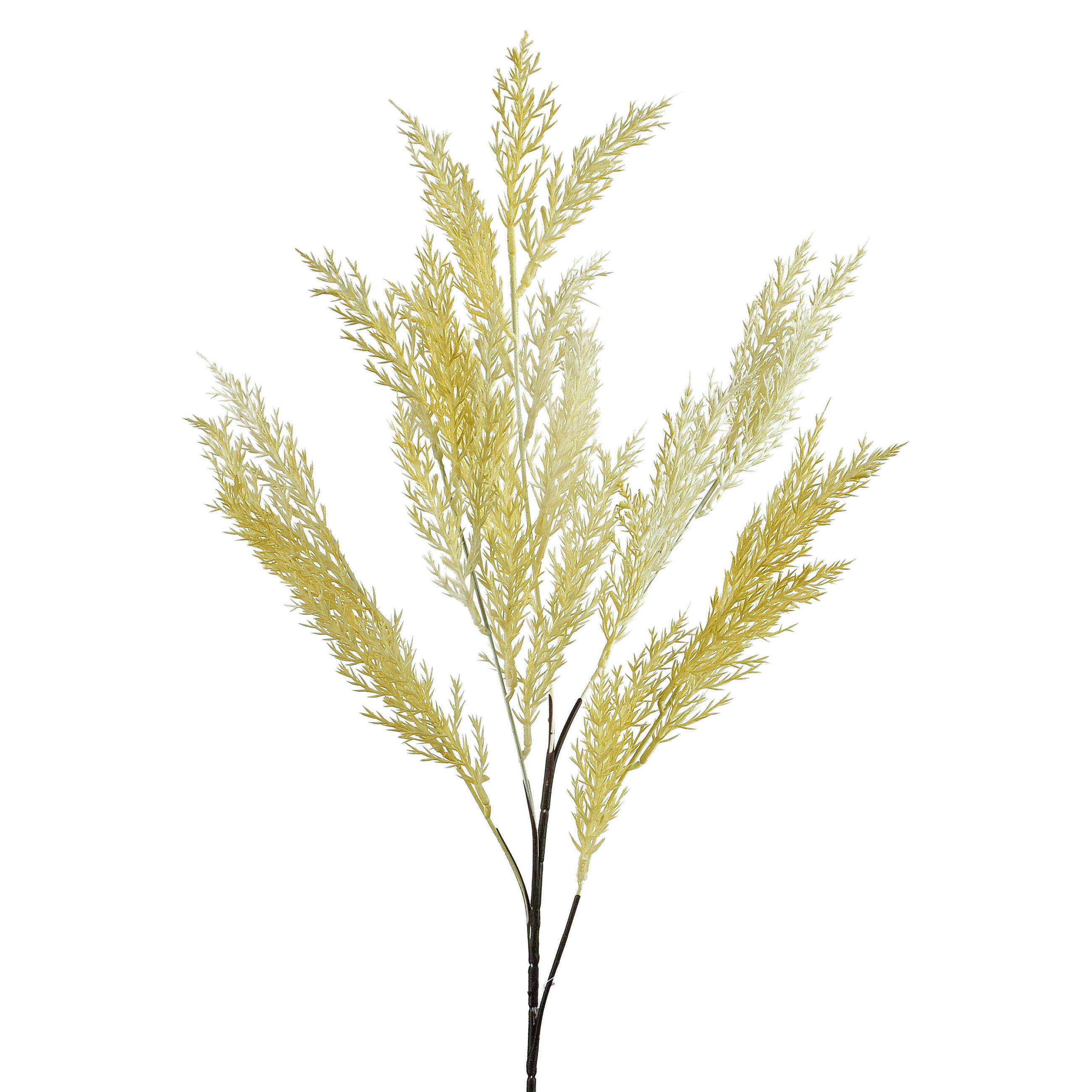 UMELÁ OKRASNÁ VETVIČKA Viridis 80 cm Plast - krémová, plast (80cm) - Mondex