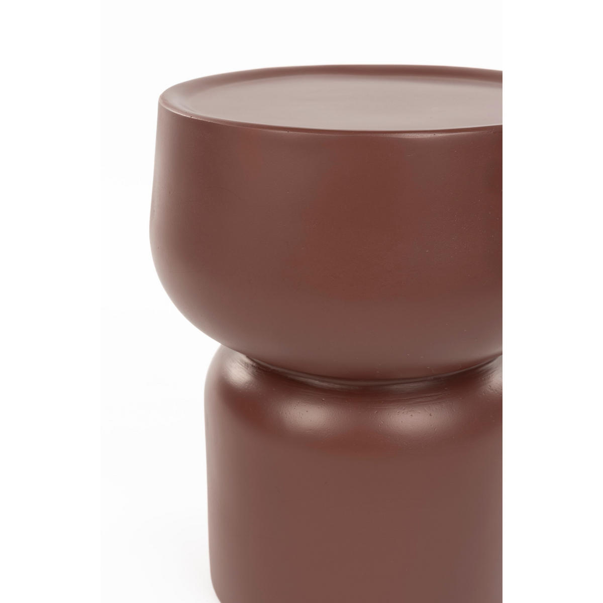 BEISTELLTISCH Eline Terrakotta - Terracotta, Stein (30/30/36cm) - Housecraft Living
