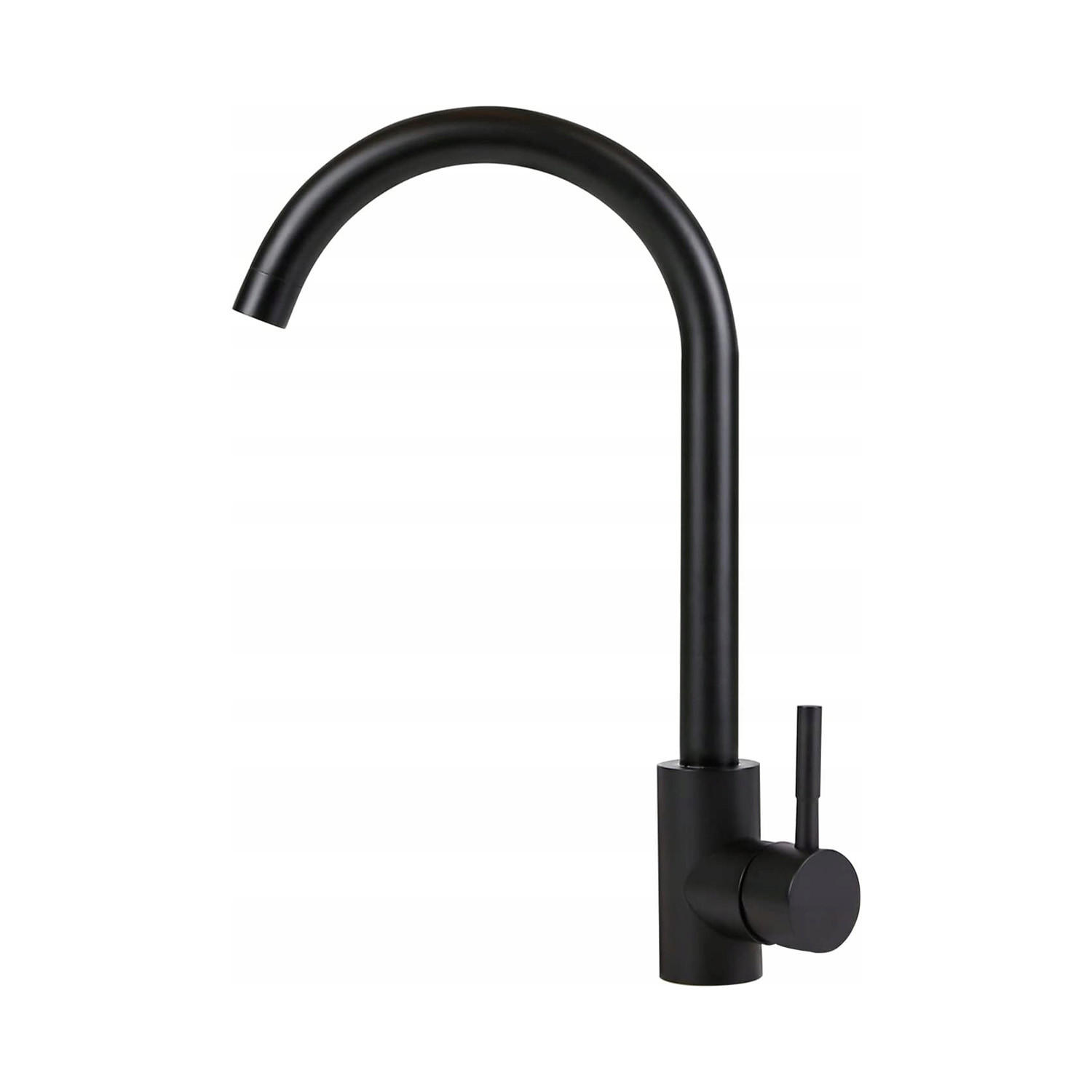 KÜCHENARMATUR Susanne - Schwarz, Metall (6/33/19cm) - Nettlife