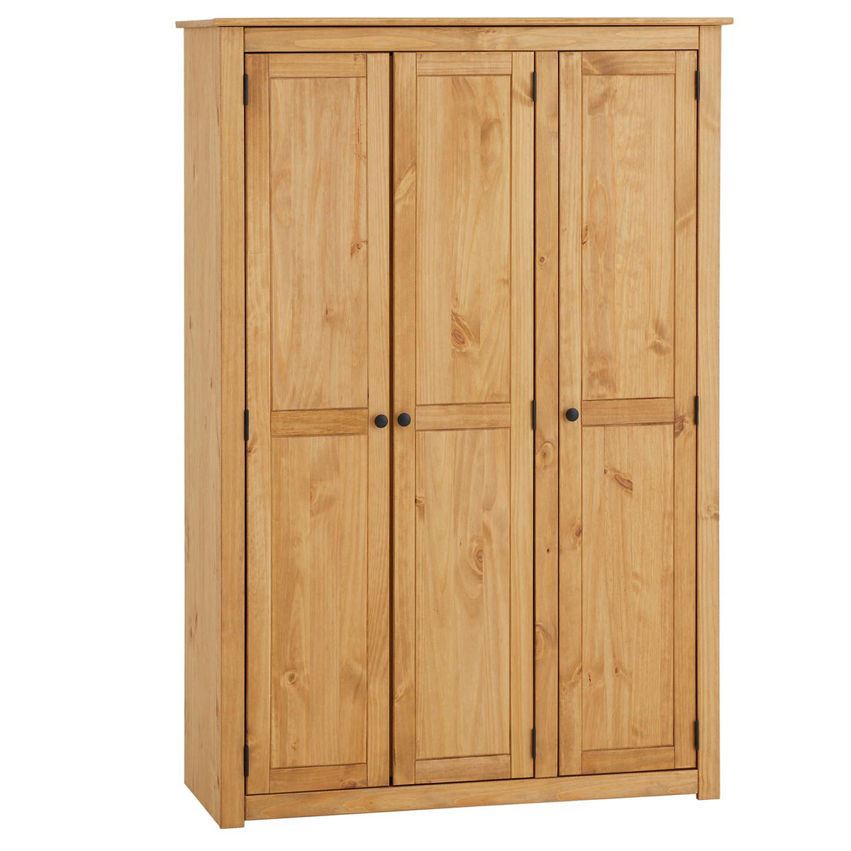 KLEIDERSCHRANK CANCUN - Kieferfarben, Holz (118/175/50cm) - CARO-Möbel