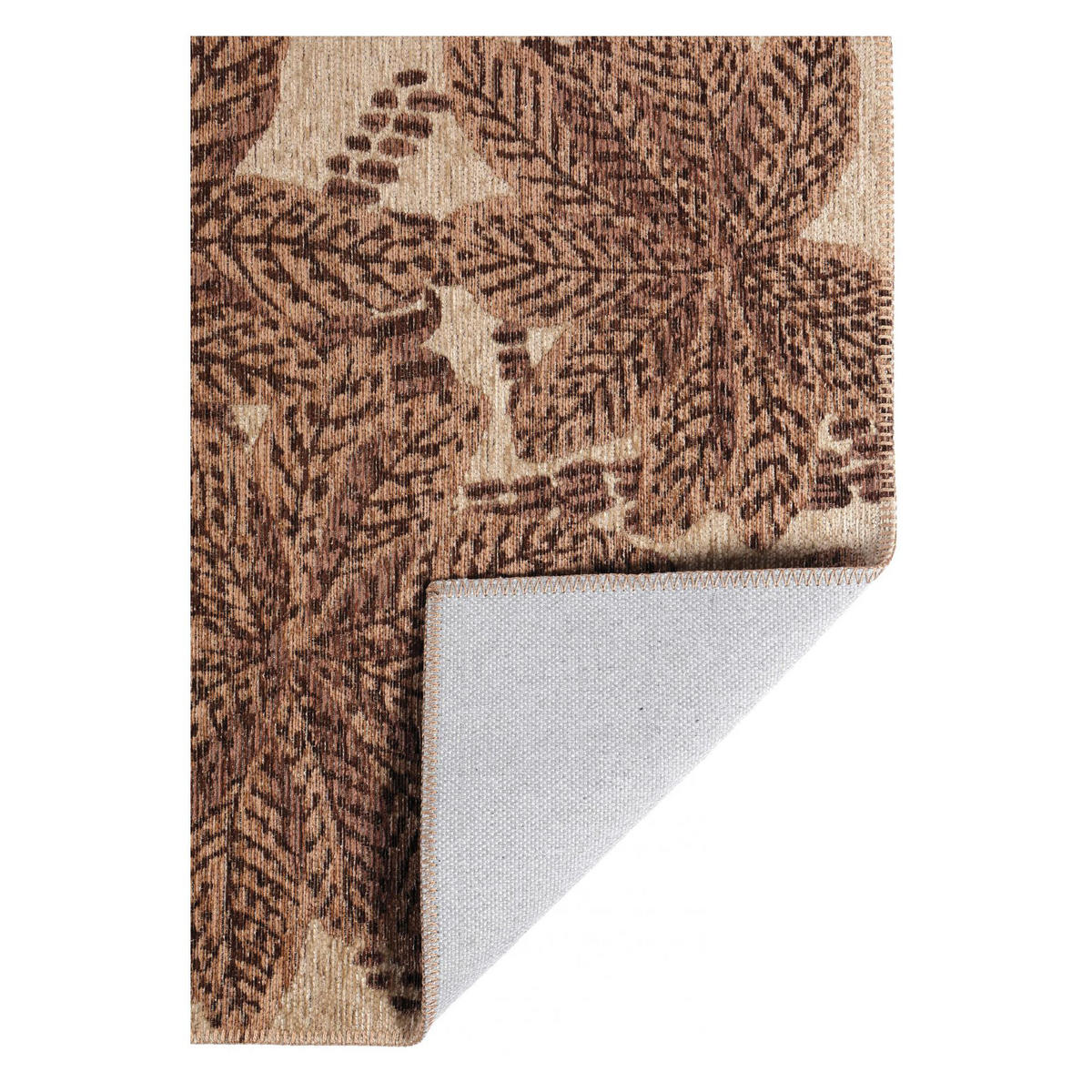 RECYCELTER OUTDOOR-TEPPICH Ariane rost 80 x 200 cm - Rot, Textil (80/200cm) - Vivaraise