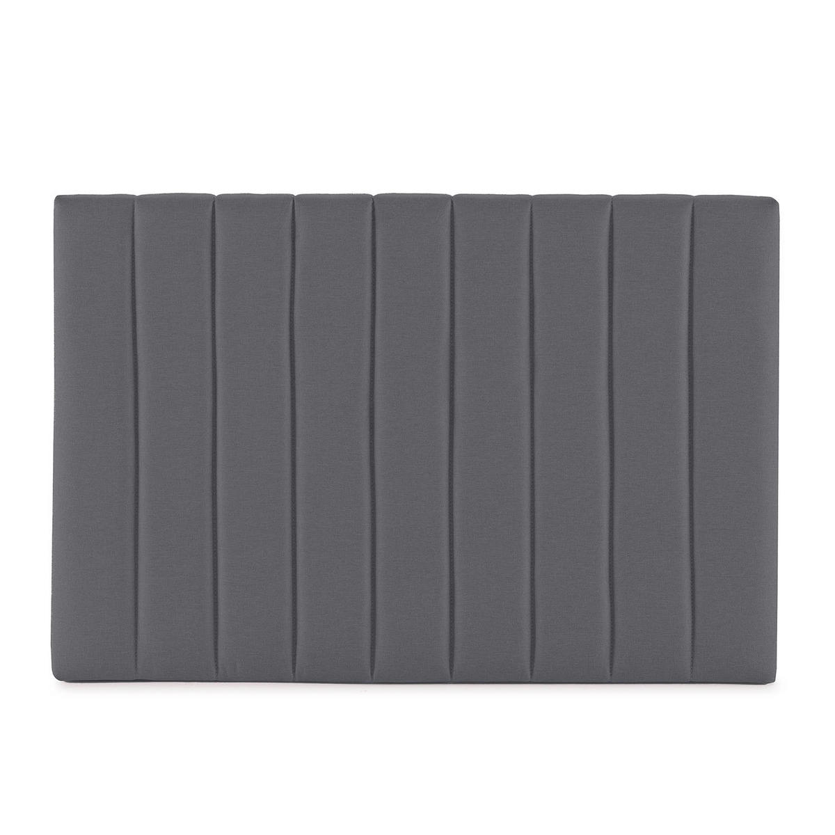 KOPFTEIL Eris 90x60 cm Dunkelgrau - Dunkelgrau, Textil (5/90/90cm) - VS Venta-stock