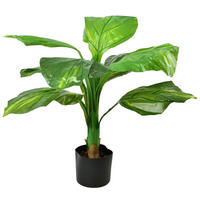KUNSTBLUME Viridis Grün 19/19/80 cm Kunststoff - Grün, Kunststoff (80cm) - Mondex