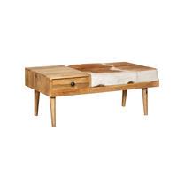 SITZBANK Arno Stauraum Mangoholz Braun 40x52,5x100,5cm - Braun, Holz (52.5/40/100.5cm) - DELUKE