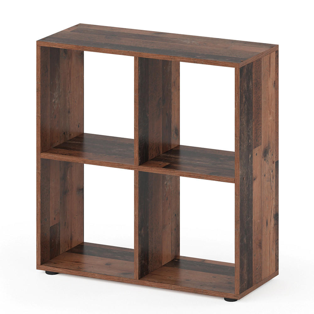 RAUMTEILER Tetra Antikholz 72.6 x 72 cm - Eichefarben, Holzwerkstoff (72.6/72/29cm) - Vicco