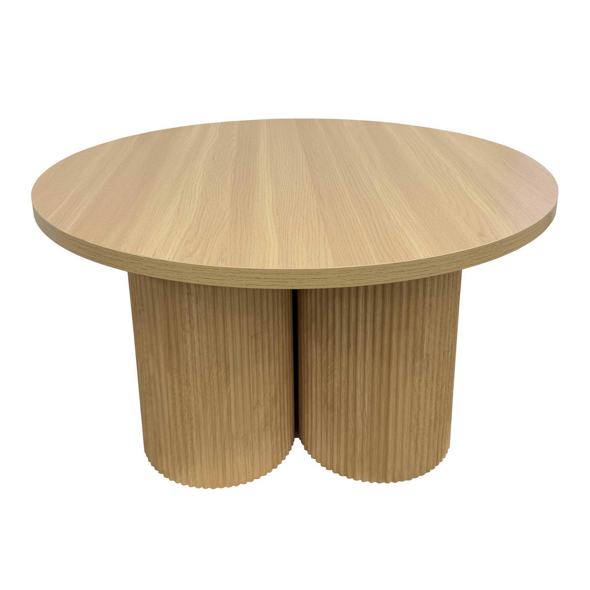 COUCHTISCH, schwarzes Holzeffekt - Schwarz, Holz (80/80/45cm) - Oviala