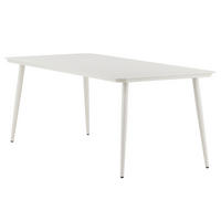GARTENTISCH - Beige - Aluminium - 90 x 75 x 200 cm - Beige, Metall (200/90/75cm) - home24