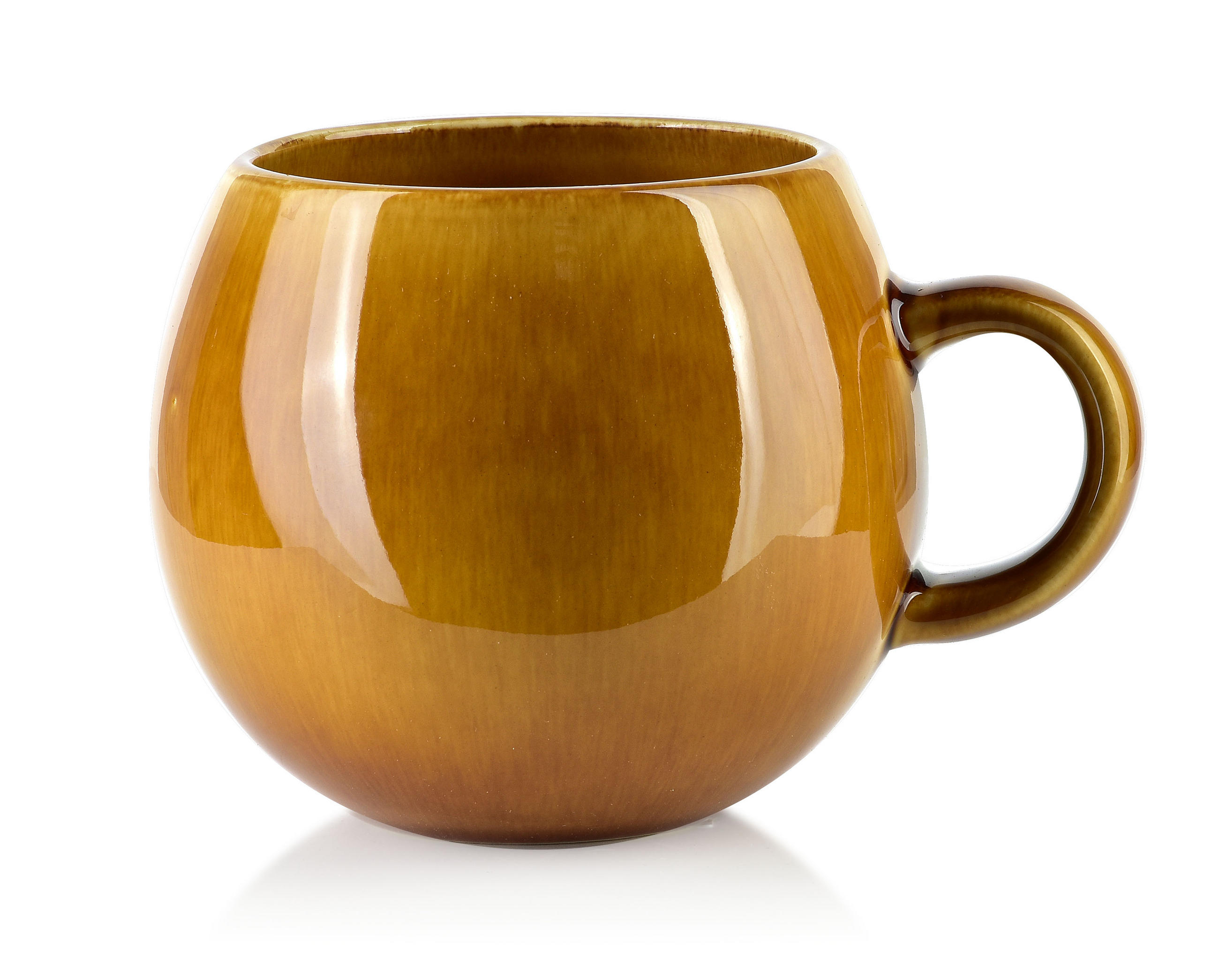 BECHER Lotta Honig 9.5/13.5/9.5 cm Keramik - Honig, Keramik (0.45L) - Mondex