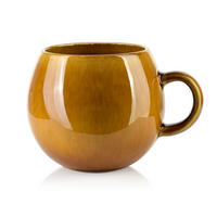 BECHER Lotta Honig 9.5/13.5/9.5 cm Keramik - Honig, Keramik (0.45L) - Mondex