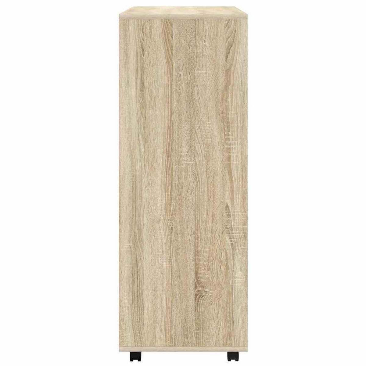 KLEIDERSCHRANK Sonoma-Eiche 80/40/110 Cm Holzwerkstoff - Alteiche, Holzwerkstoff (40/110/80cm) - vidaXL