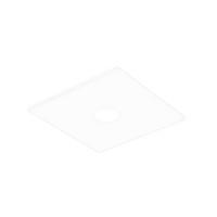 DECKENLEUCHTE - Weiß Hochglanz, Metall (15/15/4cm) - Lumicom