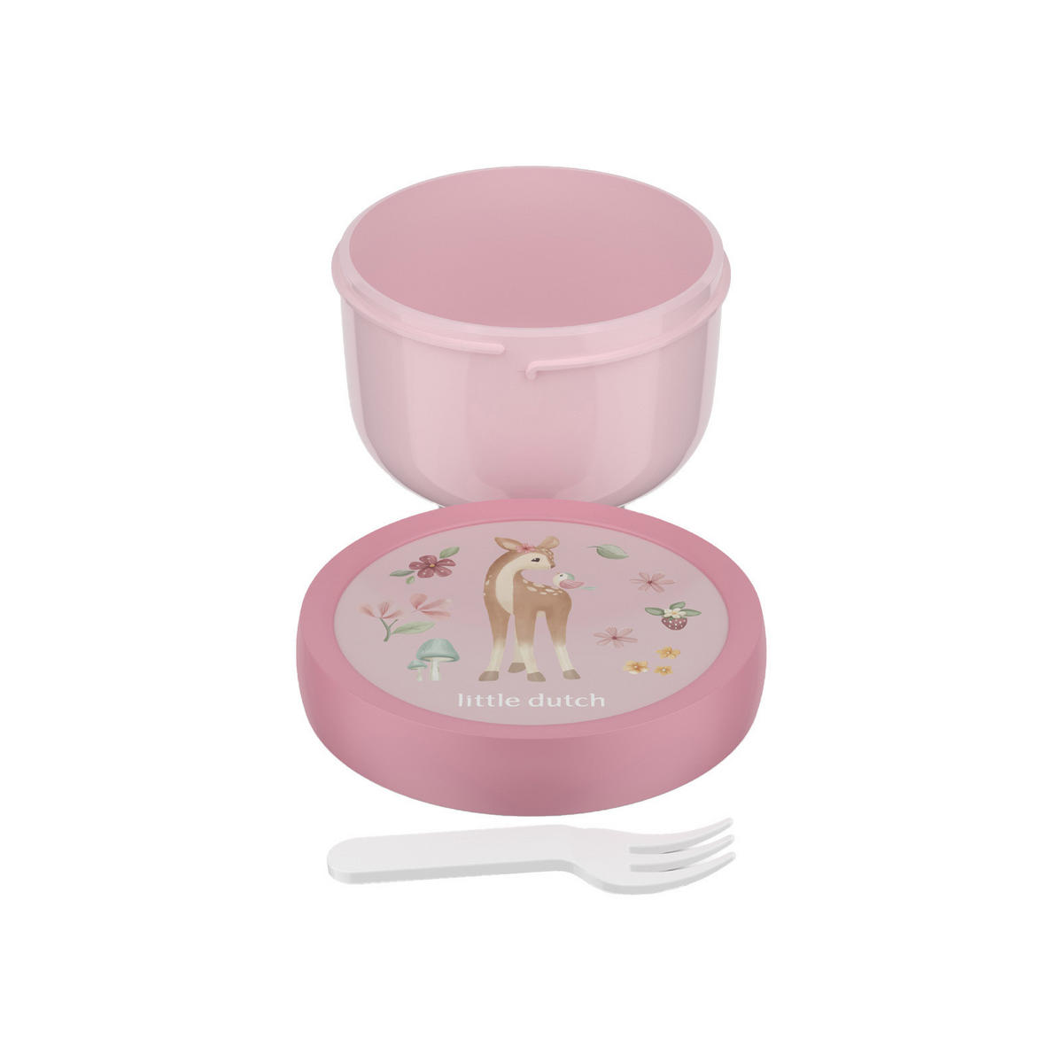 FRUCHTBOX Campus Fairy Garden 300 ml - Pink/Rosa, Kunststoff (6.7/10.4/6.7cm) - Mepal