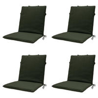 GARTENSTUHLKISSEN Canvas 97/49 cm 4er-Set - Grün, Textil (49/6/97cm) - Madison