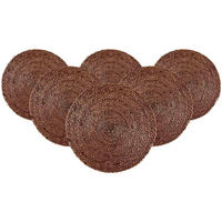 PLATZMATTEN Sorella dunkelbraun ø 35 cm - Dunkelbraun, Naturmaterialien (35cm) - Ritzenhoff Breker