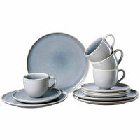 KAFFEESERVICE Skagen grau 12er Set - Grau, Keramik (30/28/34cm) - Ritzenhoff Breker