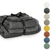 HANDTUCH SET SENSE 5tlg. - Anthrazit, Textil (50/100cm) - Schöner Wohnen