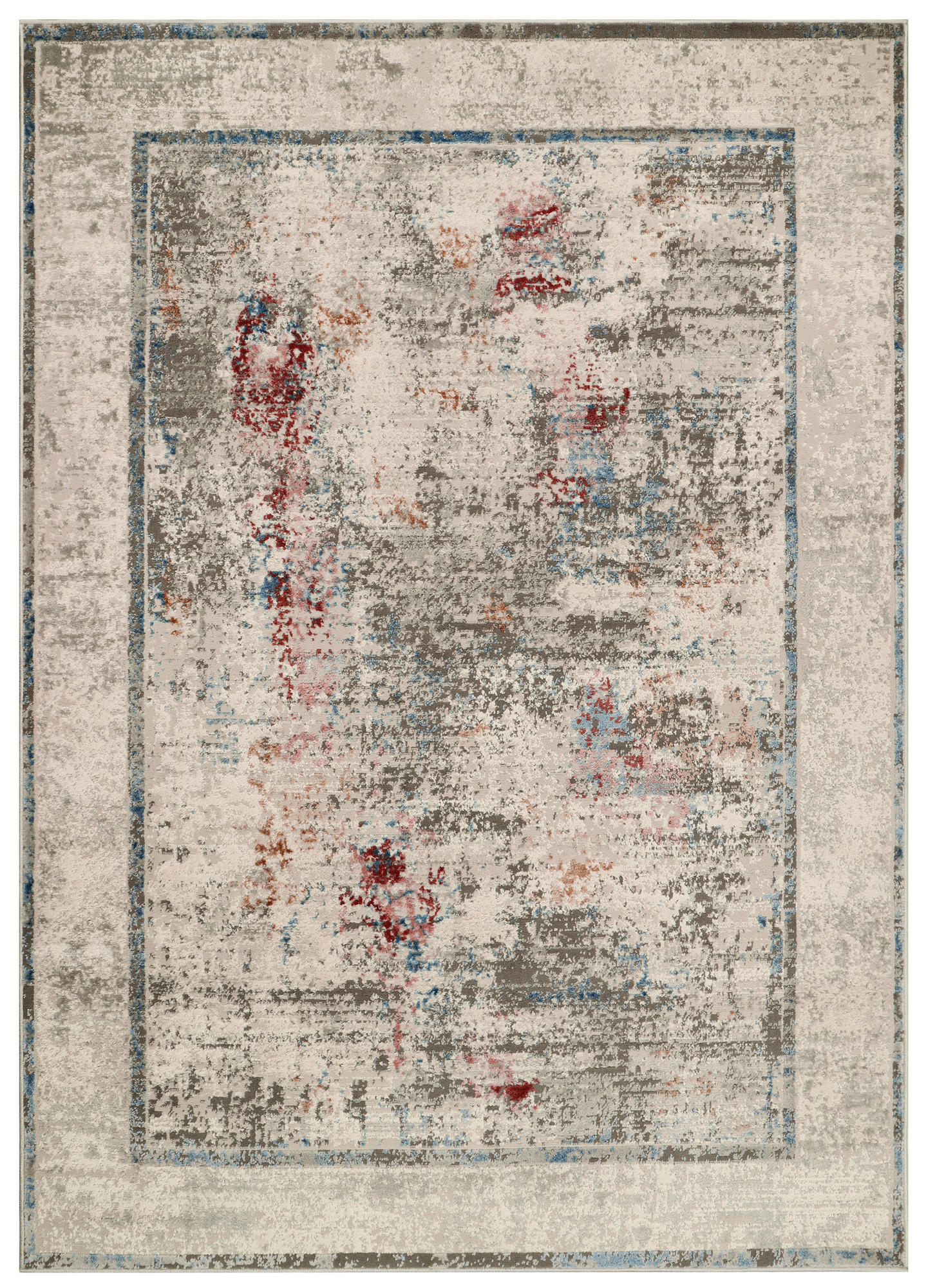 TEPPICH RETRO Weiß 140/200 cm - Weiß, Textil (140/200cm) - Tapiso