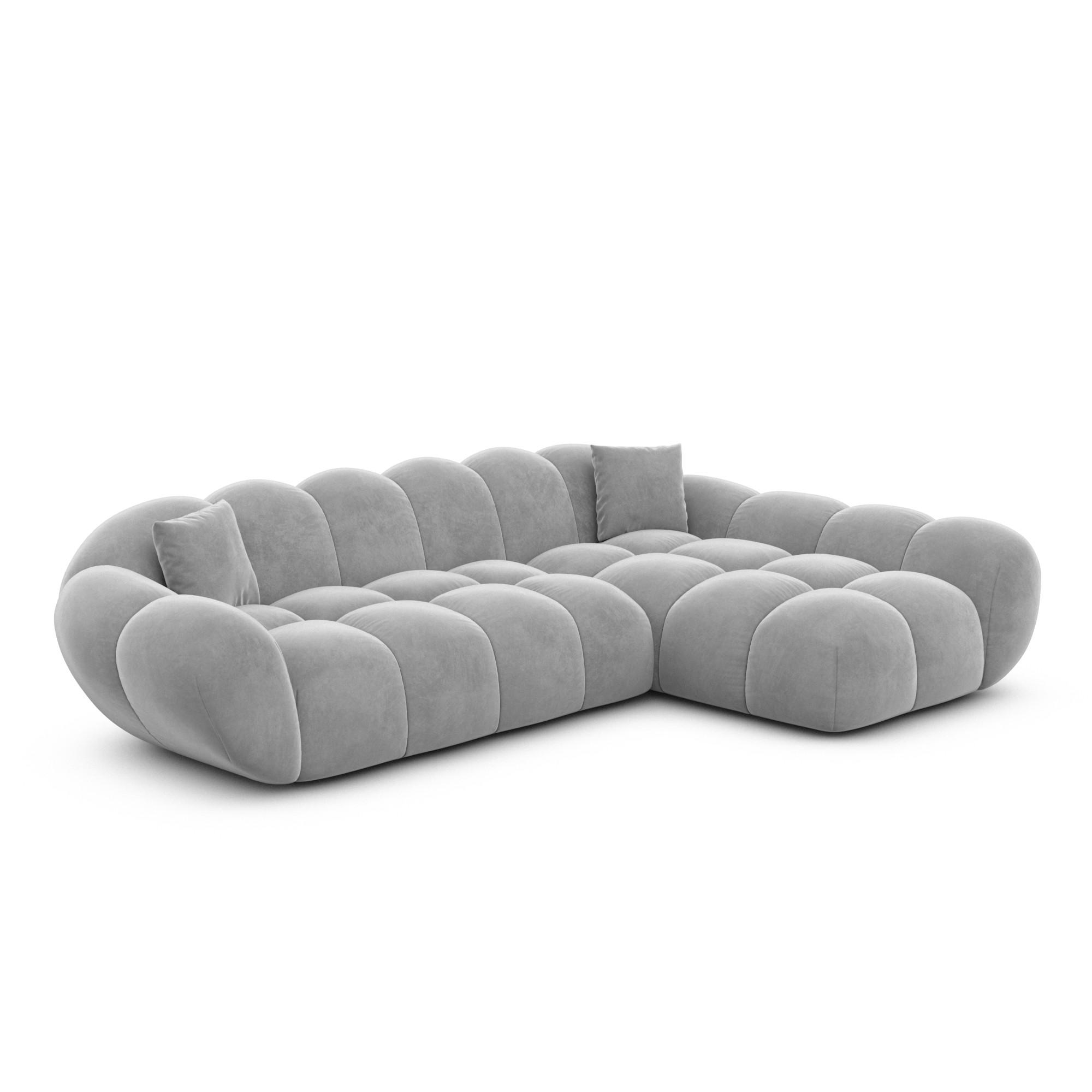 Varoyal Ecksofa Hellgrau 265x160 cm