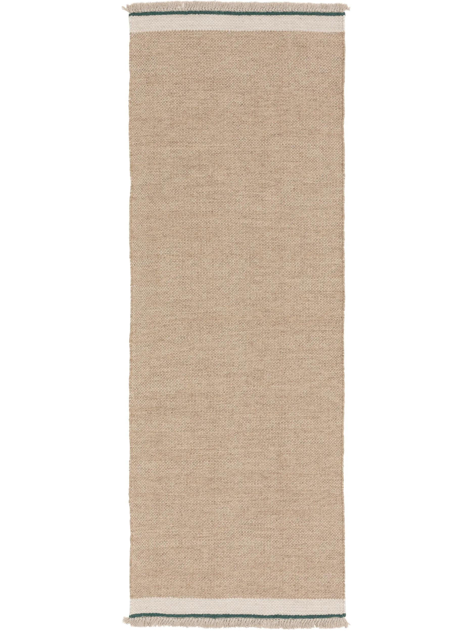 VOLNENA tekaška pregrinjalo Karla bež 70x200 cm - bež, tekstil/naravni materiali (70/200cm) - benuta Pop