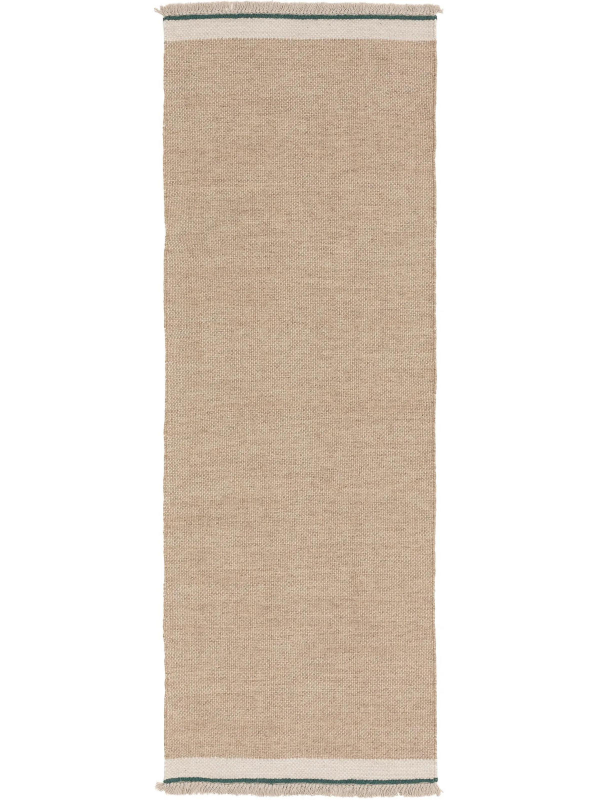 VOLNENA tekaška pregrinjalo Karla bež 70x200 cm - bež, tekstil/naravni materiali (70/200cm) - benuta Pop